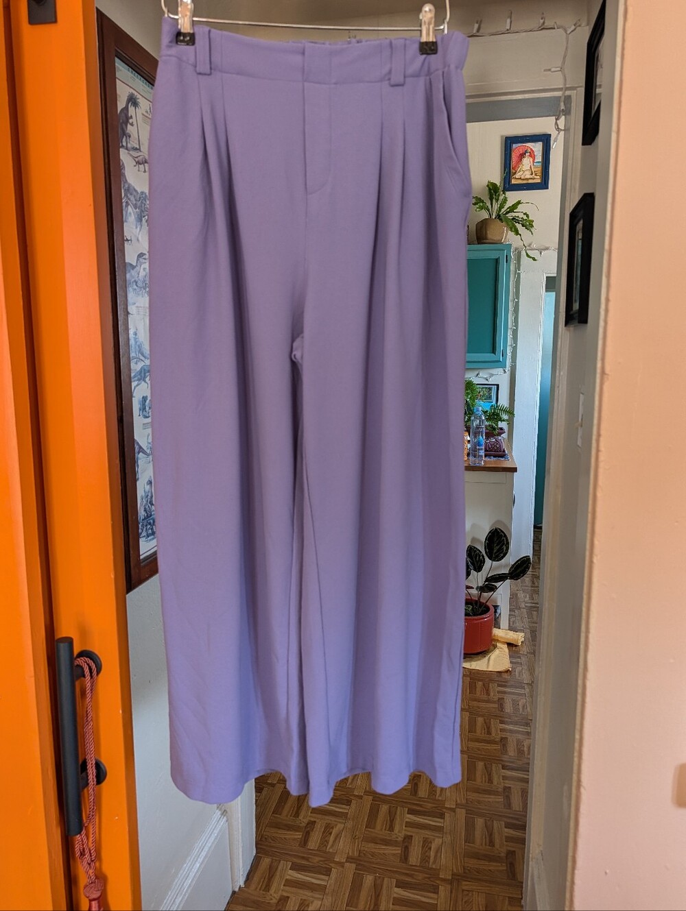 Halara Flex™ High Waisted Pocket Wide Leg Waffle Work Pants